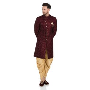 Velvet Emb. Indo-Western