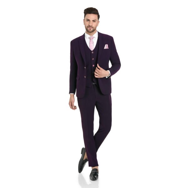Italian Fabric 3-Piece Suit - Image 8